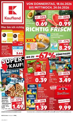 Vorschau von dem Prospekt des Geschäftes Kaufland, gültig ab dem 18.06.2026