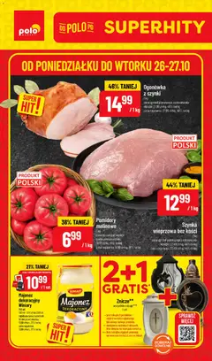 Pogląd gazetki "POLOmarket gazetka - Super Hity" ze sklepu POLOmarket ważnej od 26.10.2026
