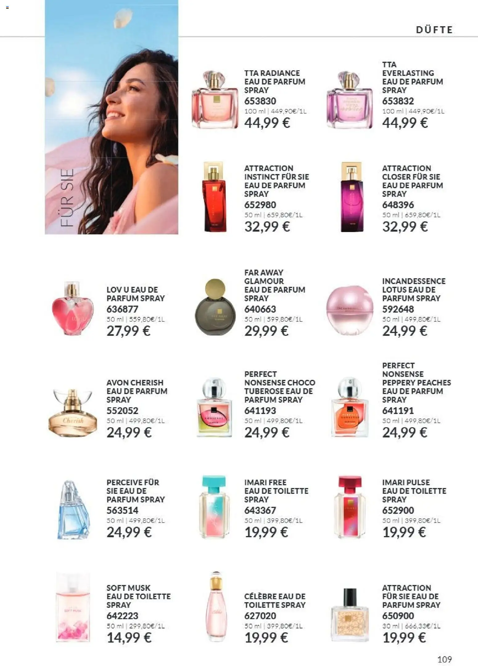 Vorschau von dem Prospekt des Geschäftes Avon, gültig ab dem 01.10.2026 - Toilette, Parfüm, Eau de Toilette, Eau de Parfum