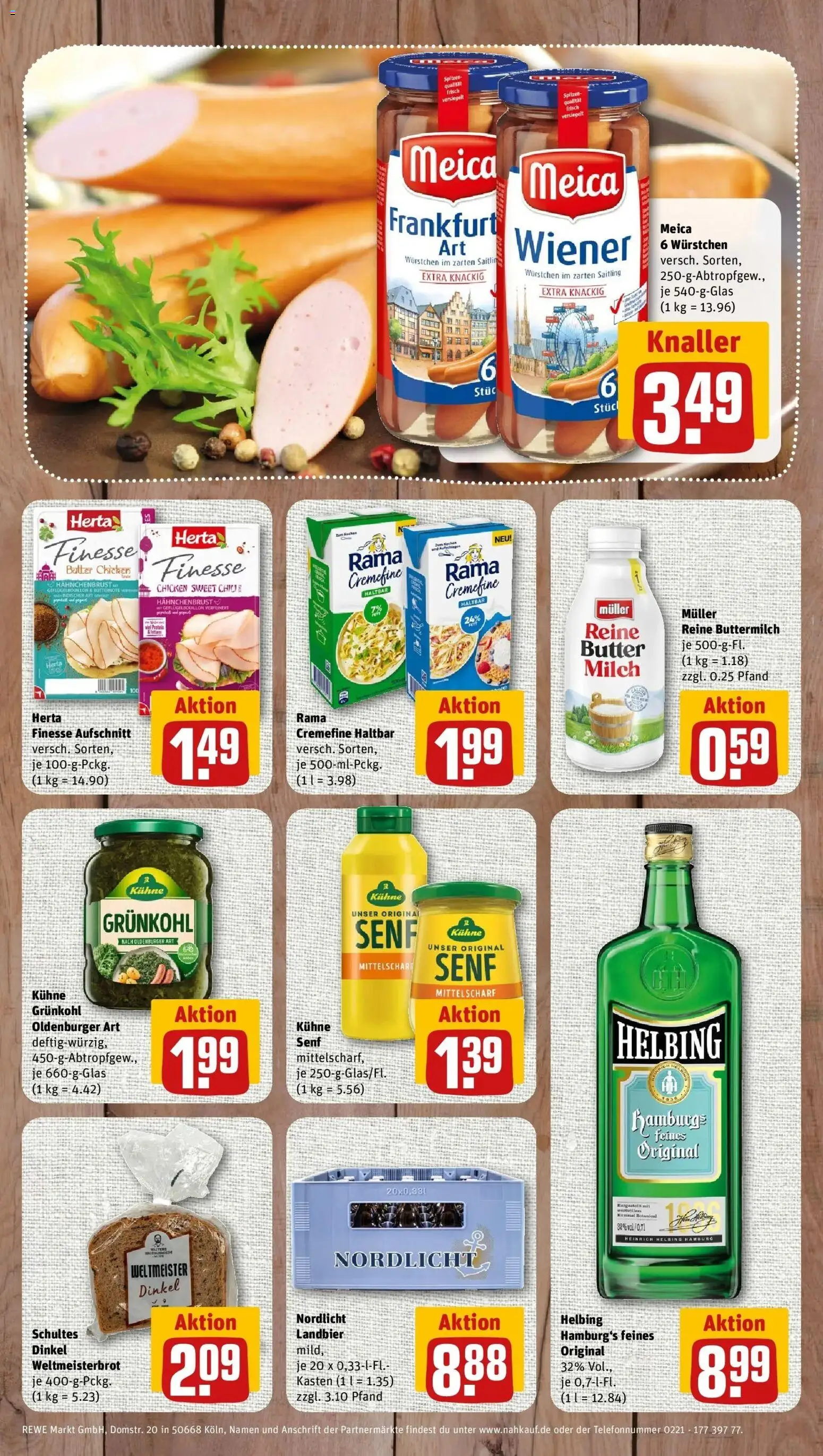 Vorschau von dem Prospekt des Geschäftes Rewe, gültig ab dem 26.10.2026