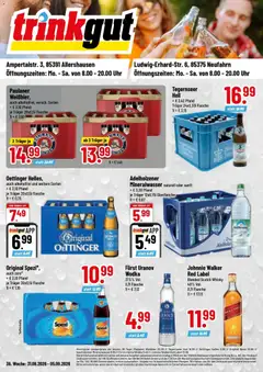 Vorschau von dem Prospekt des Geschäftes Trinkgut, gültig ab dem 31.08.2026