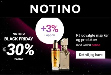 Eksempel på tilbudsavis Notino fra butik Tilbud gyldig fra 22/06/2026