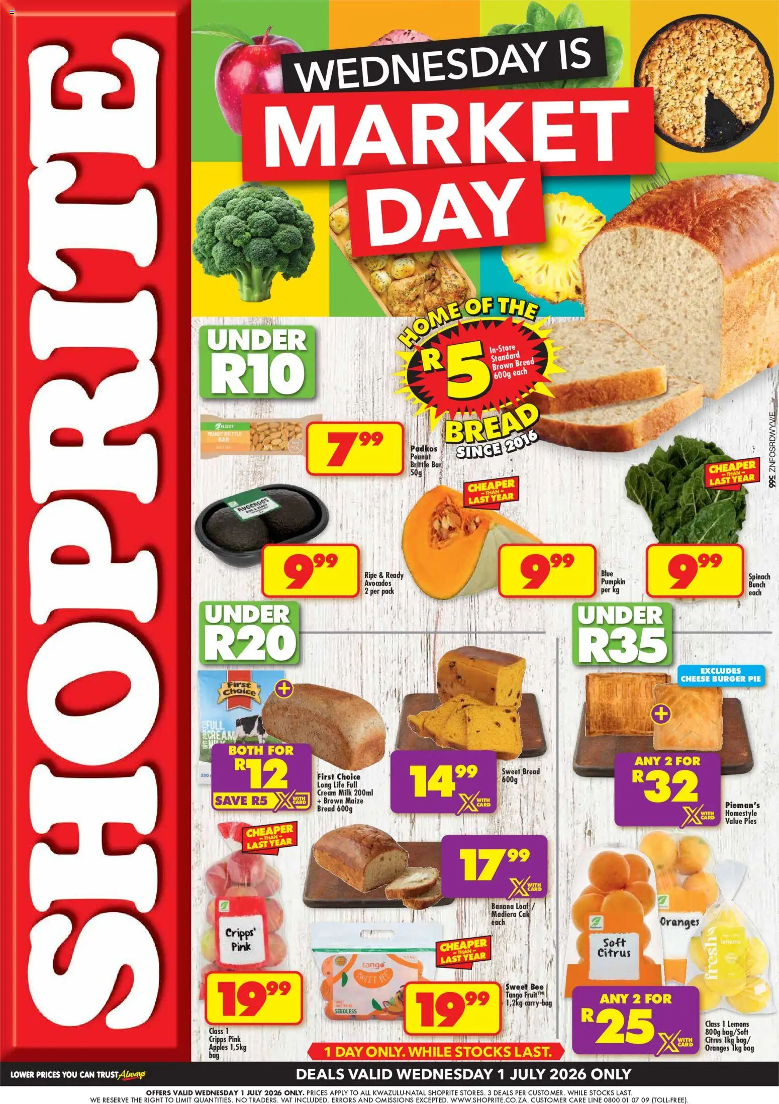 Preview of Shoprite flyer valid from 01/07/2026