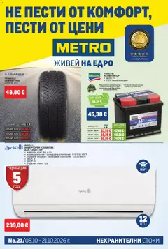 Преглед на МЕТРО Нехранителни стоки от магазин METRO - Офертата е валидна от 08.10.2026