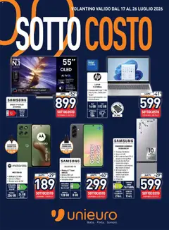 Anteprima dell'opuscolo Unieuro volantino dal negozio Unieuro valido da 17/07/2026