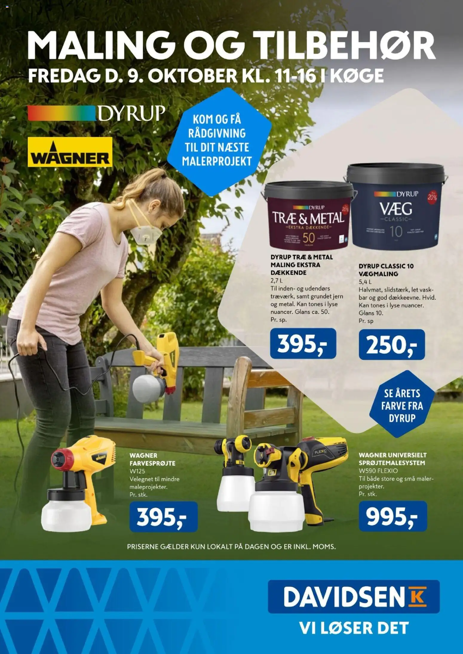 Eksempel på tilbudsavis Davidsen - Maling - Køge fra butik Davidsen gyldig fra 09/10/2026