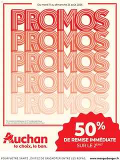 Voorbeeld van Auchan Folder / Publicité van winkel Auchan geldig vanaf 11/08/2026