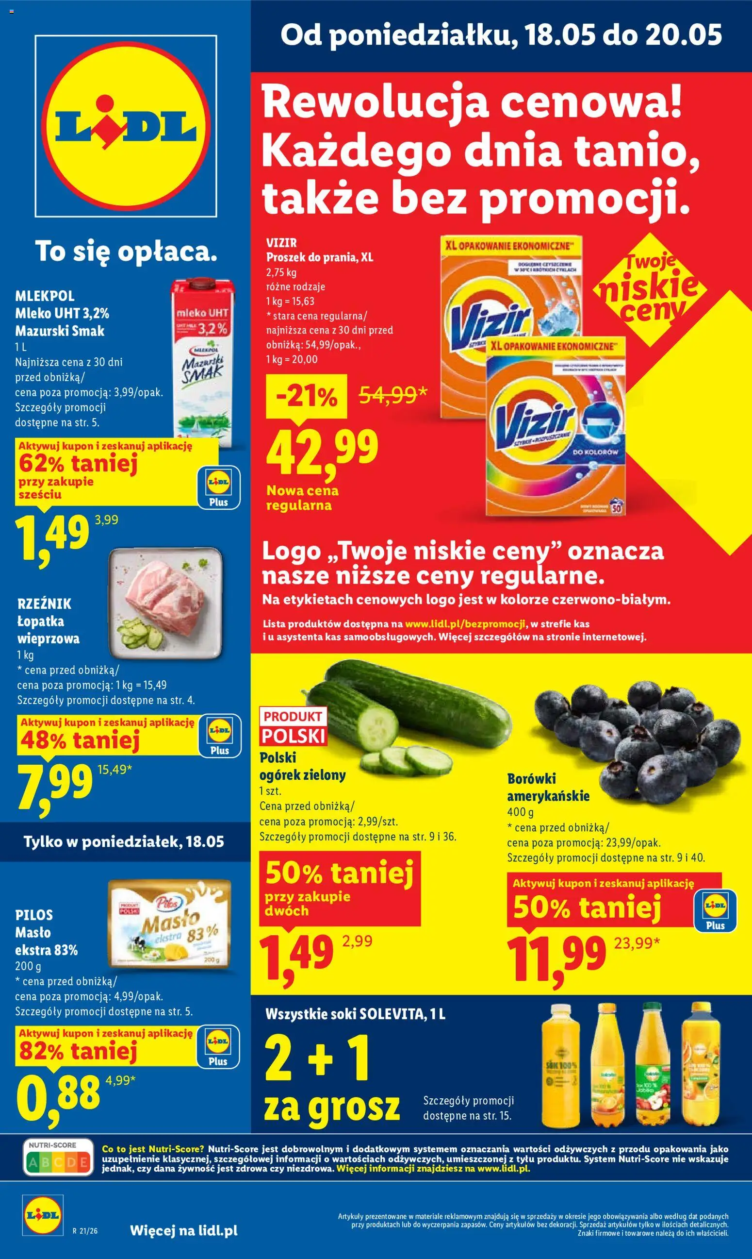 Pogląd gazetki "Lidl gazetka" ze sklepu Lidl ważnej od 18.05.2026