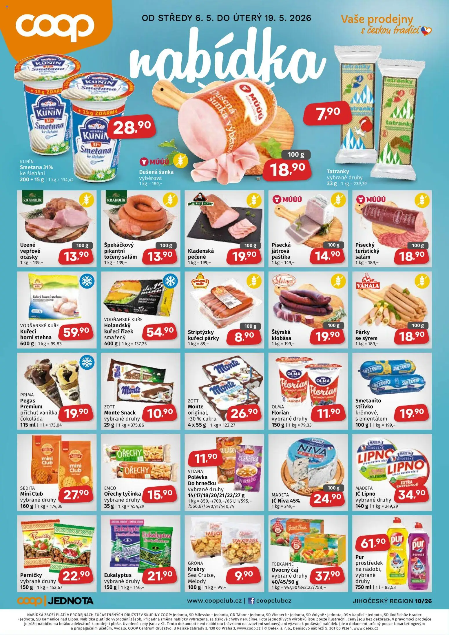 Náhled nabídky: Coop Coop leták - Jihočeský region platný od 06.05.2026