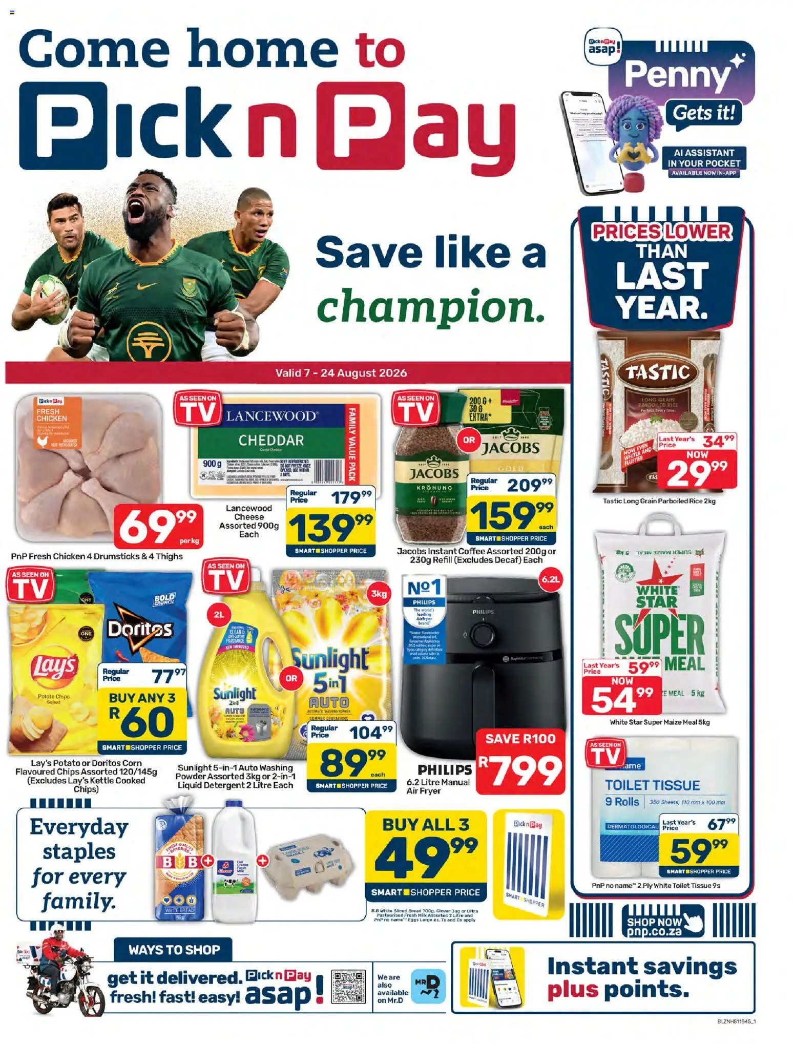 Preview of Pick n Pay flyer valid from 07/08/2026