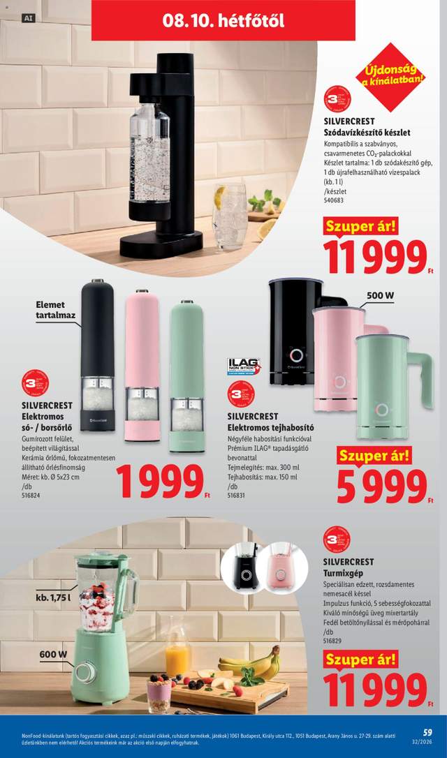 Új Lidl akciós újság 08.06.