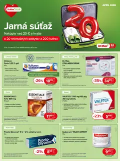 Náhľad Dr. Max letáku platného od 01.04.2026