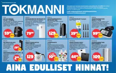Kaupan Tokmanni Tokmanni tarjoukset - Aina Edulliset Hinnat! esikatselu, voimassa 25/05/2026