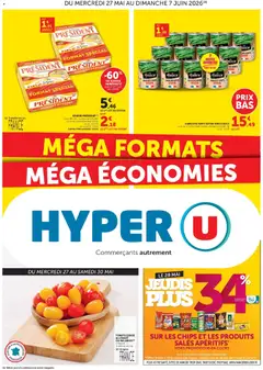 Prévisualisation de Hyper U catalogue du magasin Hyper U formulaire valide 27/05/2026