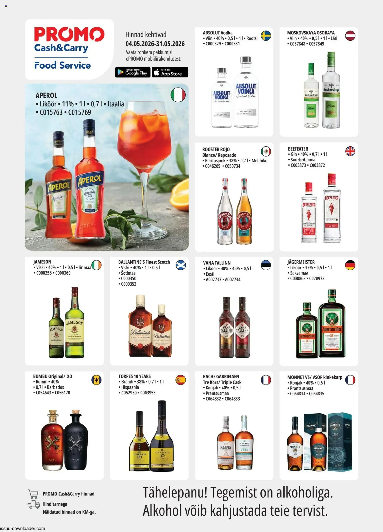 ePromo kliendilehe eelvaade alates 04.05.2026