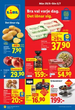 Förhandsgranska reklamblad Lidl erbjudanden från butik Lidl gäller från 29/06/2026