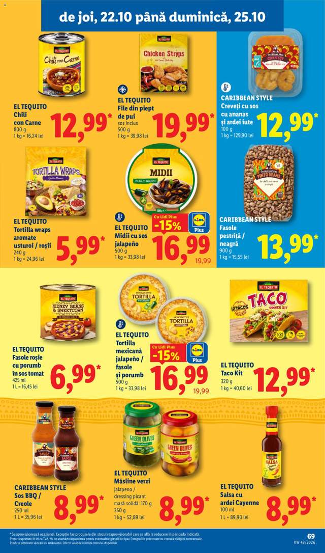 Noul catalog Lidl de la 19.10.