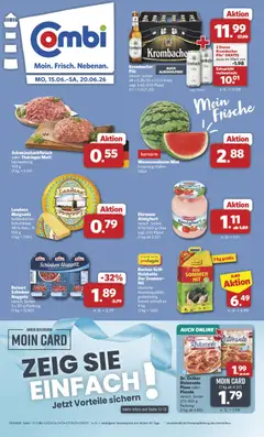 Vorschau von dem Prospekt des Geschäftes Combi, gültig ab dem 15.06.2026
