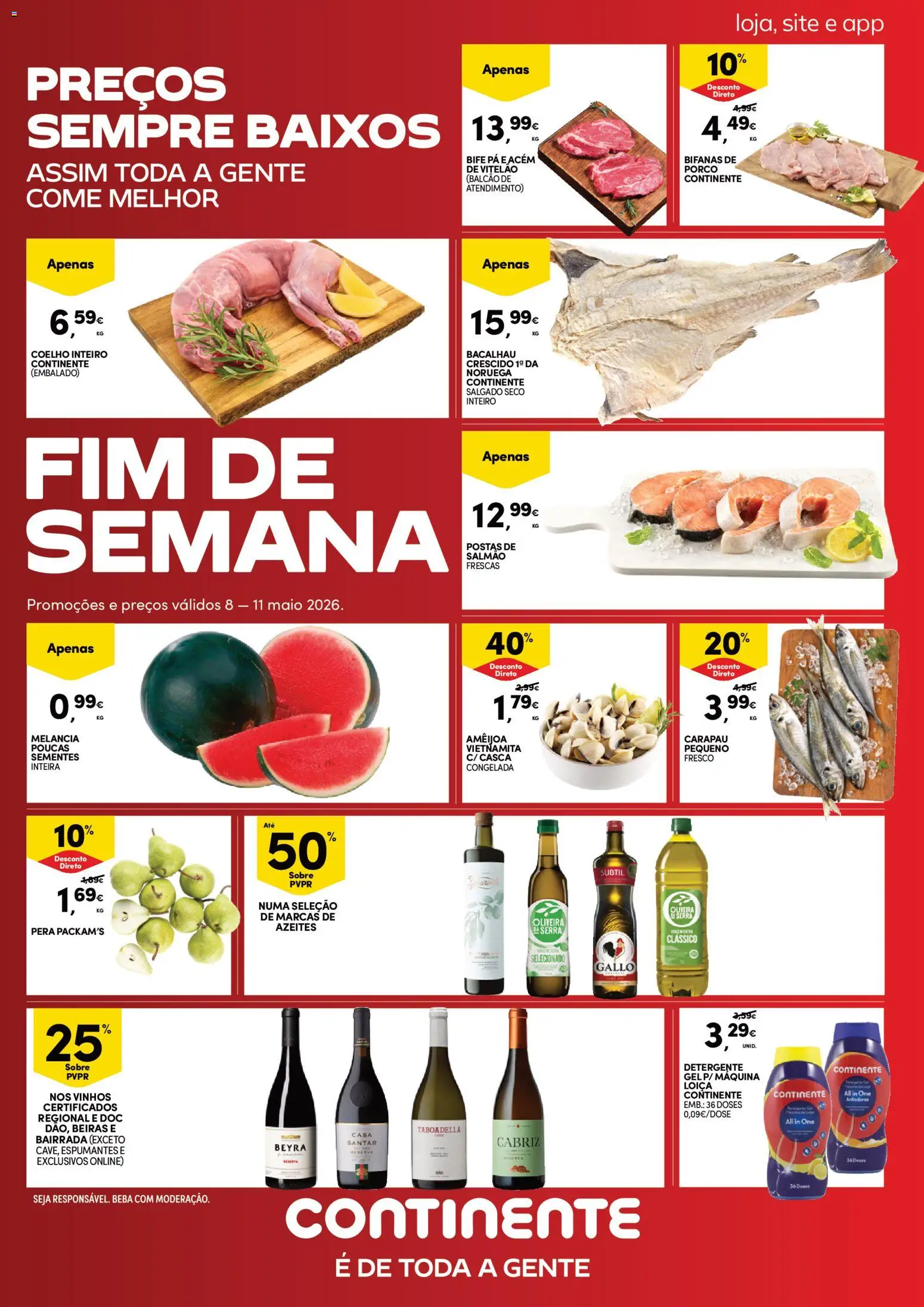 Pré-visualização do folheto da loja Continente válida a partir de 08/05/2026