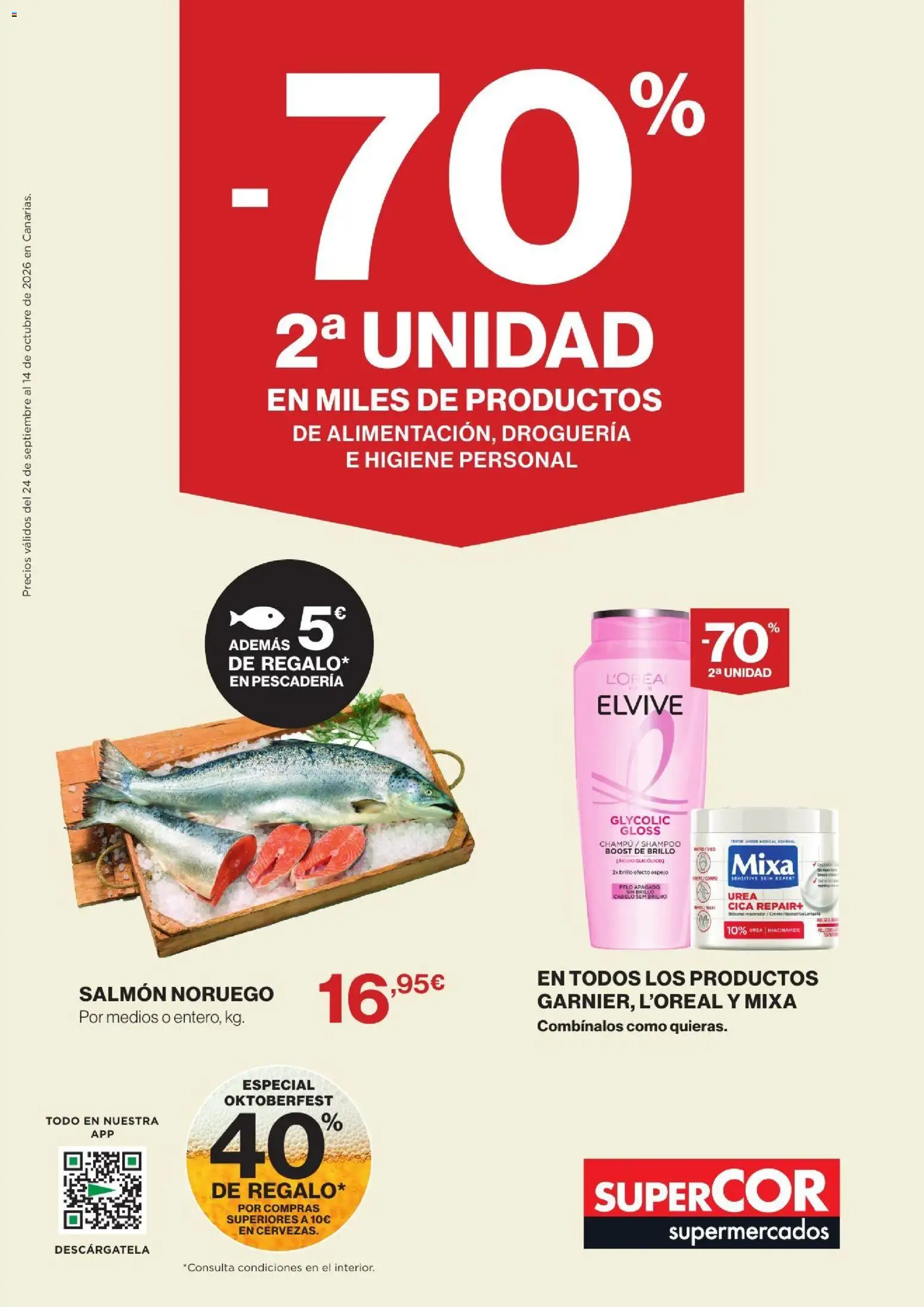 Vista previa del folleto de la tienda Supercor válido desde el 24/09/2026 