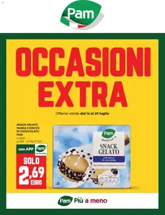 Anteprima dell'opuscolo PAM volantino Occasioni Extra dal negozio PAM valido da 16/07/2026