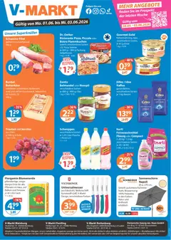 Vorschau von dem Prospekt des Geschäftes V-Markt, gültig ab dem 01.06.2026