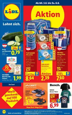 Vorschau der Angebote: Lidl Lidl Flugblatt - Jenbach, Eferding, Dornbirn gültig ab 03.06.2026