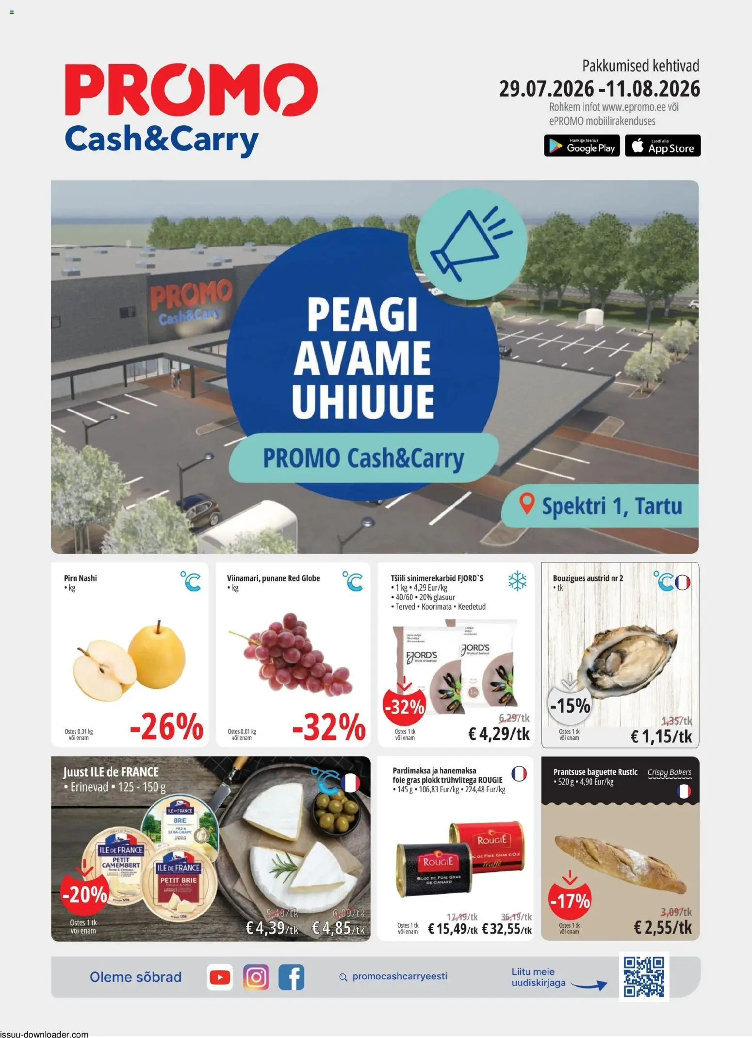 ePromo kliendilehe eelvaade alates 29.07.2026