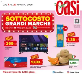Anteprima dell'opuscolo Oasi volantino dal negozio Oasi valido da 07/05/2026