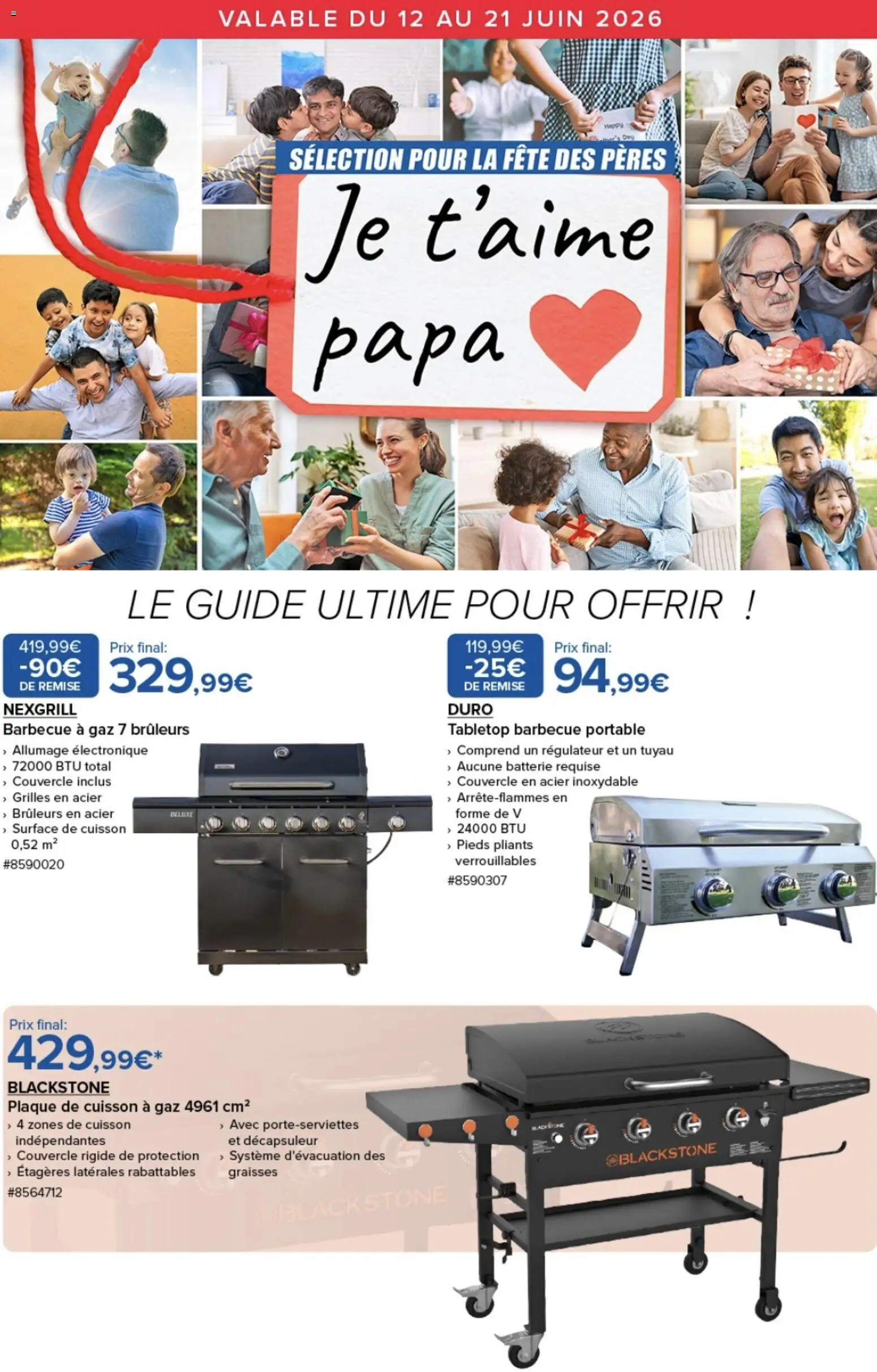 Prévisualisation de Costco Sélection de cadeaux pour la Fête des Pères 2026 du magasin Costco formulaire valide 12/06/2026