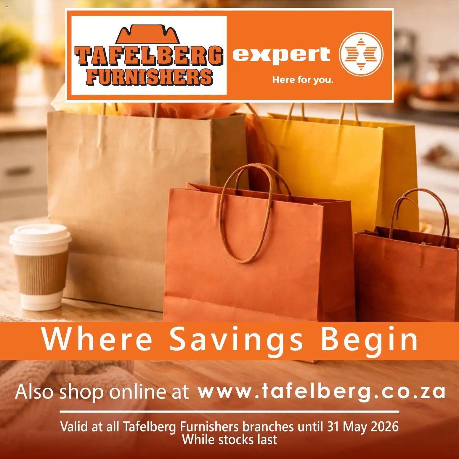 Preview of Tafelberg Furnishers flyer valid from 21/05/2026