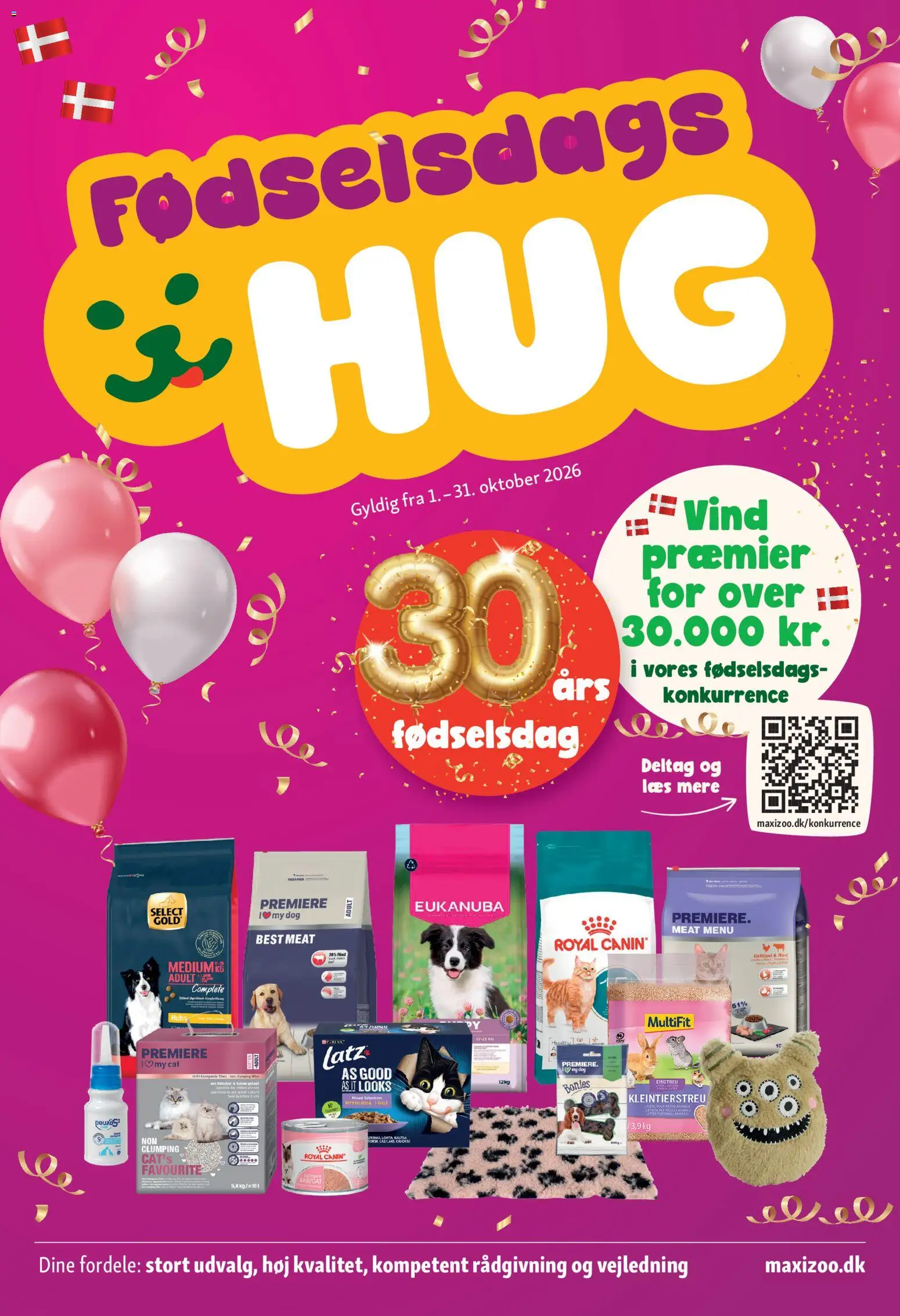 Eksempel på tilbudsavis Maxi Zoo - Tilbudsavis fra butik Maxi Zoo gyldig fra 01/10/2026 - Torsk