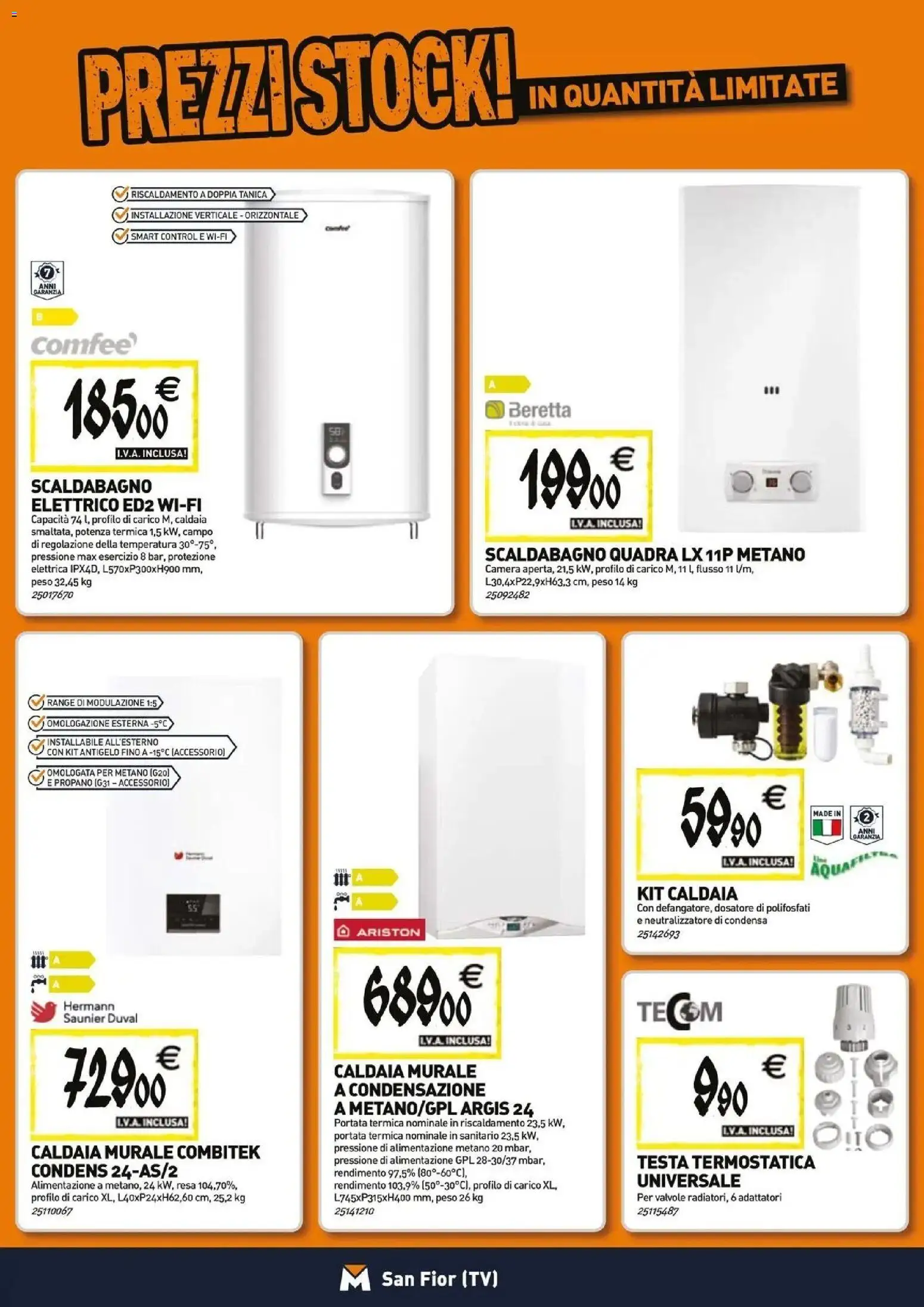 Anteprima dell'opuscolo TECNOMAT catalogo San Fior dal negozio TECNOMAT valido da 29/10/2026