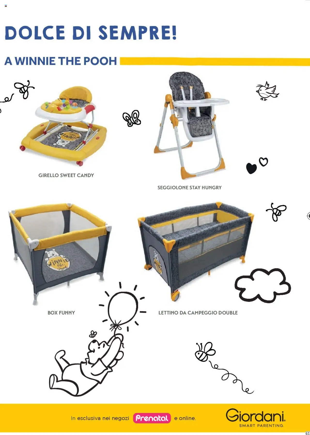 Anteprima dell'opuscolo Catalogo Camarette e Lettini dal negozio Prenatal valido da 01/01/2025 - The, Girello, Lettino