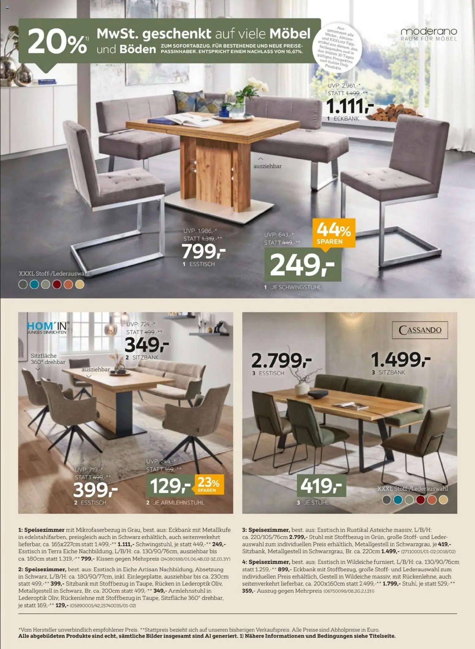Vorschau der Angebote: XXXLutz XXXLutz Basis web gültig ab 20.10.2026 - Stuhl, Kissen