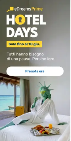 Anteprima dell'opuscolo eDreams dal negozio Offerte valido da 02/06/2026