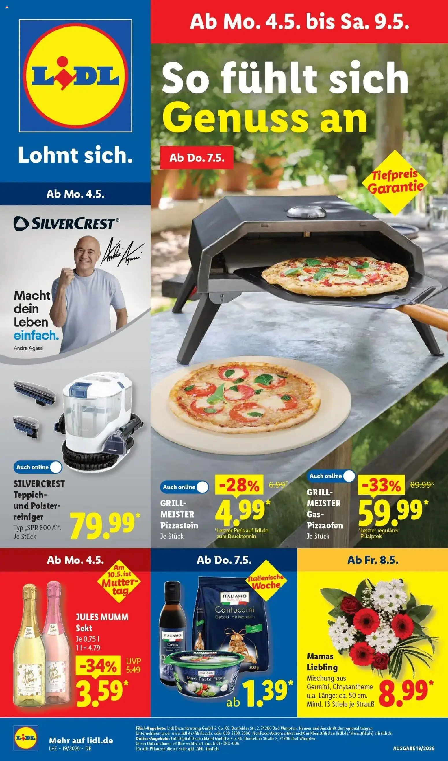 Vorschau von dem Prospekt des Geschäftes Lidl, gültig ab dem 04.05.2026