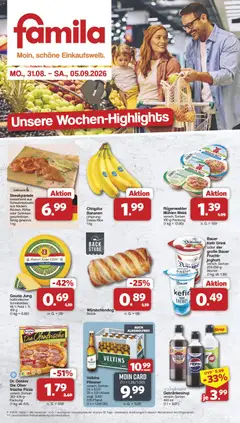 Vorschau von dem Prospekt des Geschäftes Famila Nordwest, gültig ab dem 31.08.2026