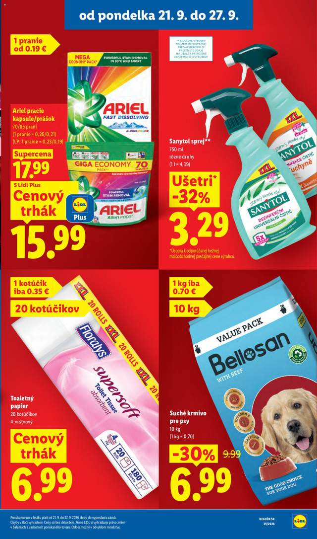 Nový Lidl leták od 21.09.