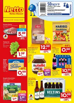Vorschau von dem Prospekt des Geschäftes Netto Marken-Discount, gültig ab dem 12.10.2026