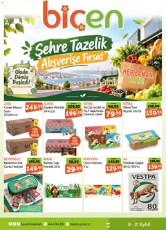 Biçen Market Biçen Market Katalog 08.09.2026 - Broşürünün önizlemesi