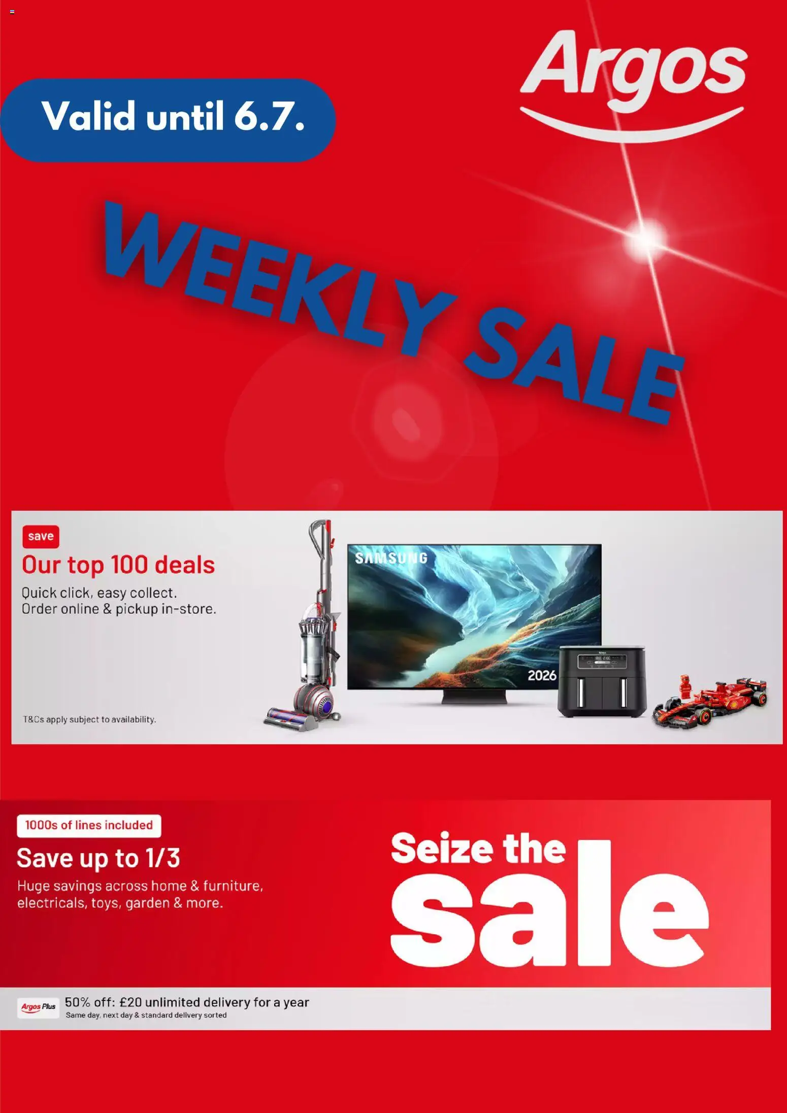 Preview of Argos Argos catalogue valid from 30/06/2026