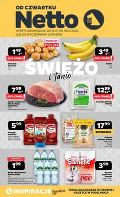 Pogląd gazetki "Netto gazetka od czwartku" ze sklepu Netto ważnej od 16.07.2026