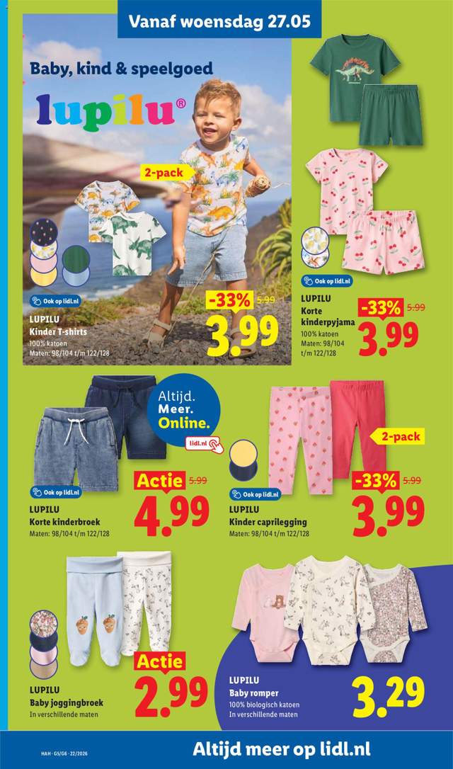 Nieuwe Lidl folder vanaf 25-05