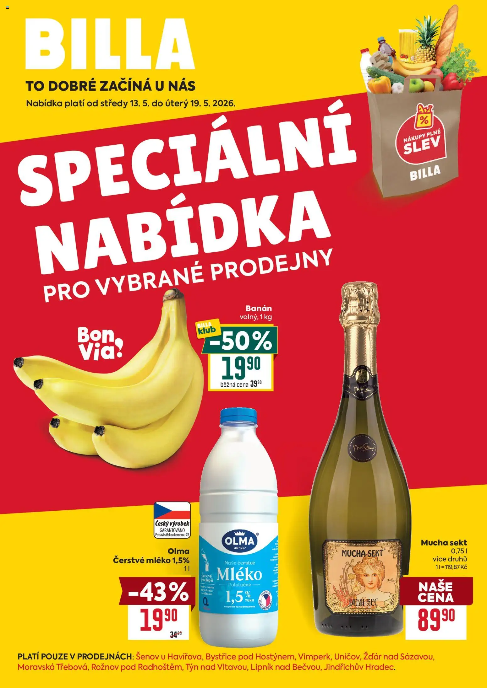 Náhled nabídky: Billa Billa leták - Speciální nabídka platný od 13.05.2026