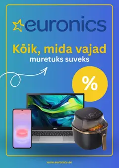 Euronics kliendilehe eelvaade alates 01.09.2026