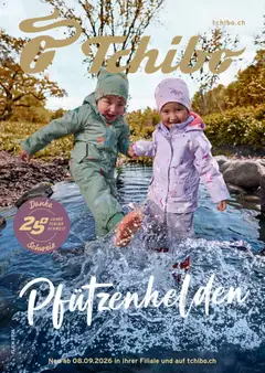 Vorschau des Merkblatts Tchibo aktionen Pfützenhelden vom Shop Tchibo gültig von 08.09.2026 bis 