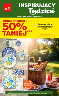 Pogląd gazetki "POLOmarket gazetka - Inspirujący Tydzień" ze sklepu POLOmarket ważnej od 24.06.2026