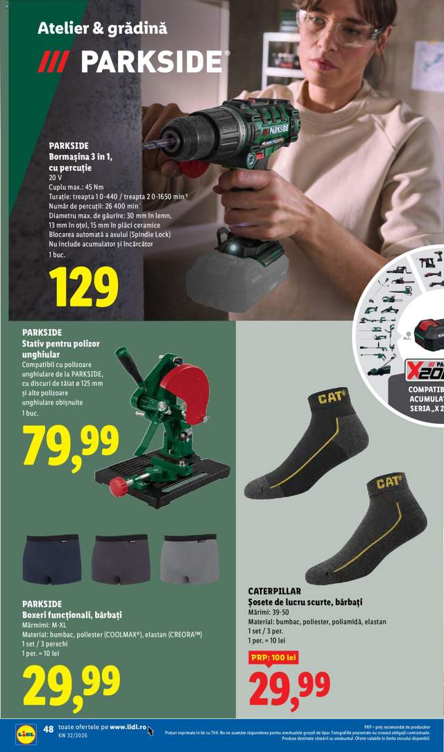 Noul catalog Lidl de la 03.08.