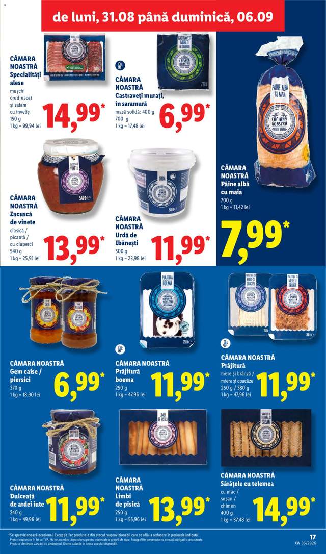 Noul catalog Lidl de la 31.08.